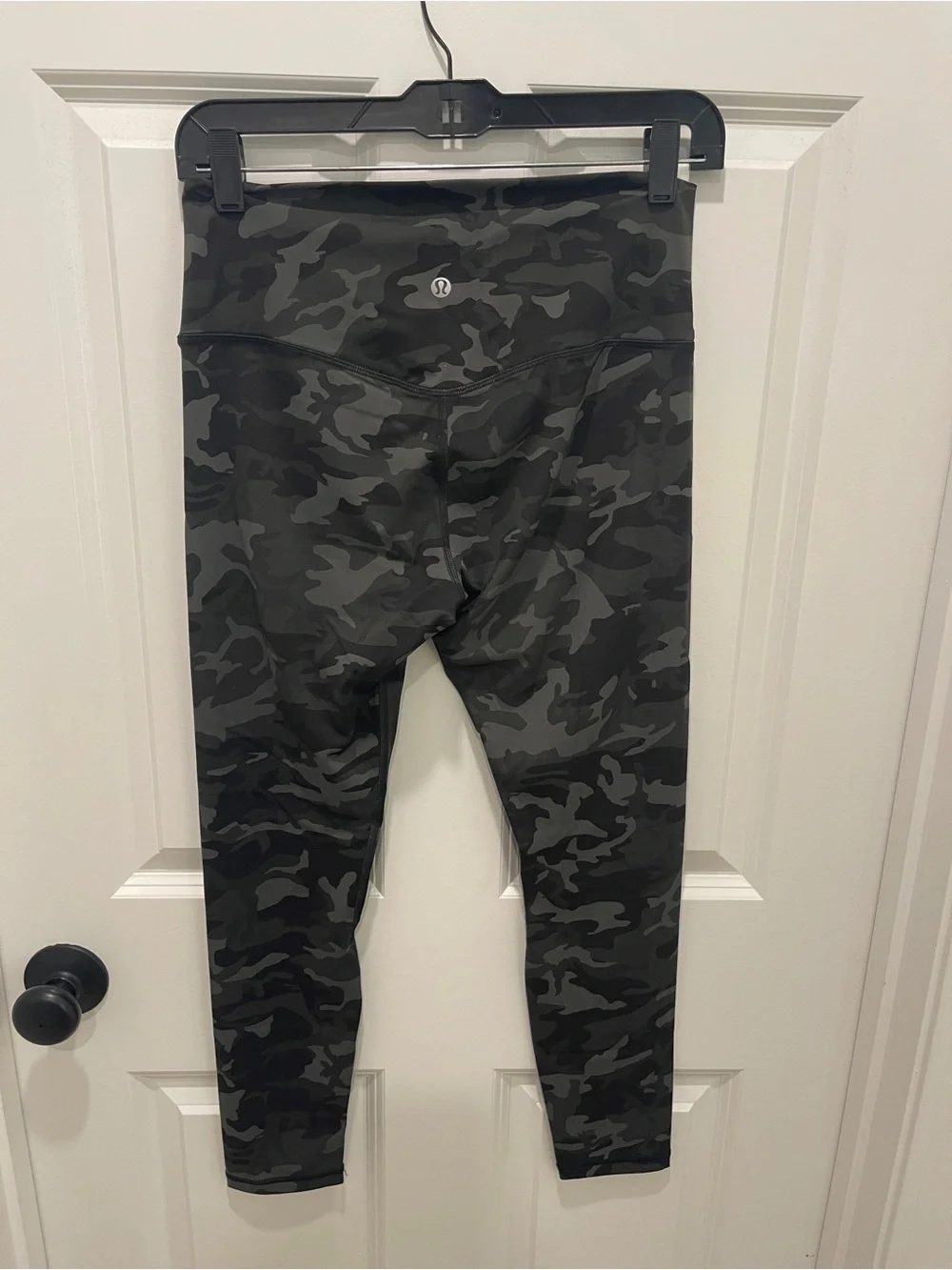 lululemon athletica Black & Gray Camo High-Rise Leggings